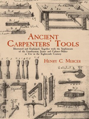 cover image of Ancient Carpenters' Tools